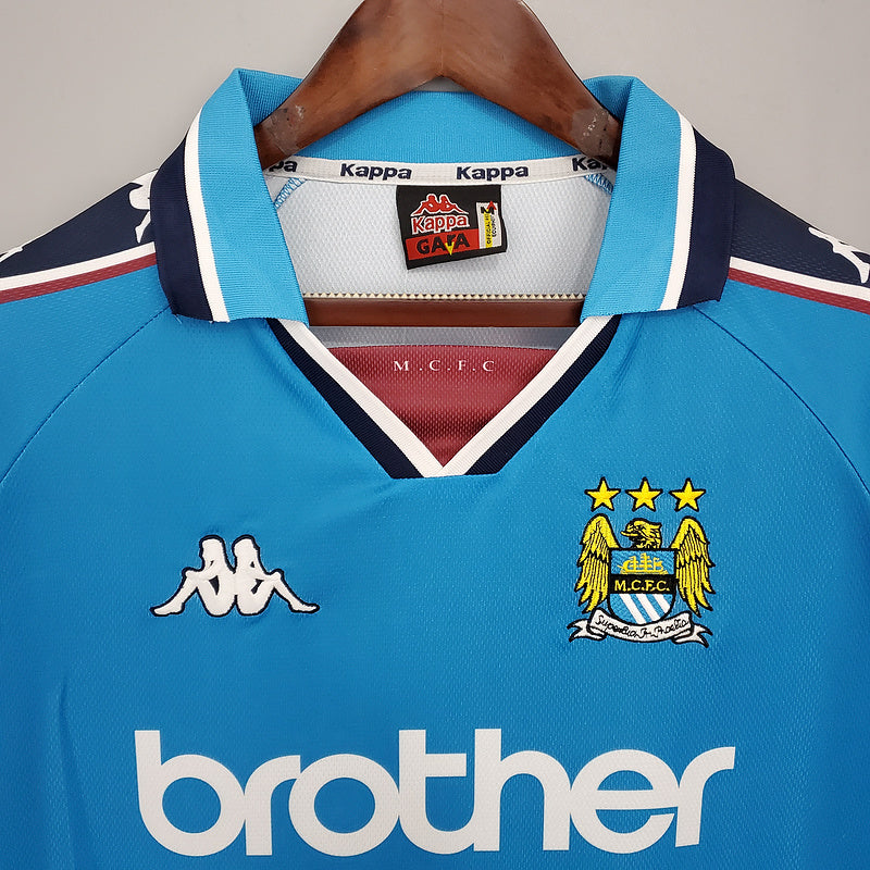 Manchester City 1997-1998 Home Retro