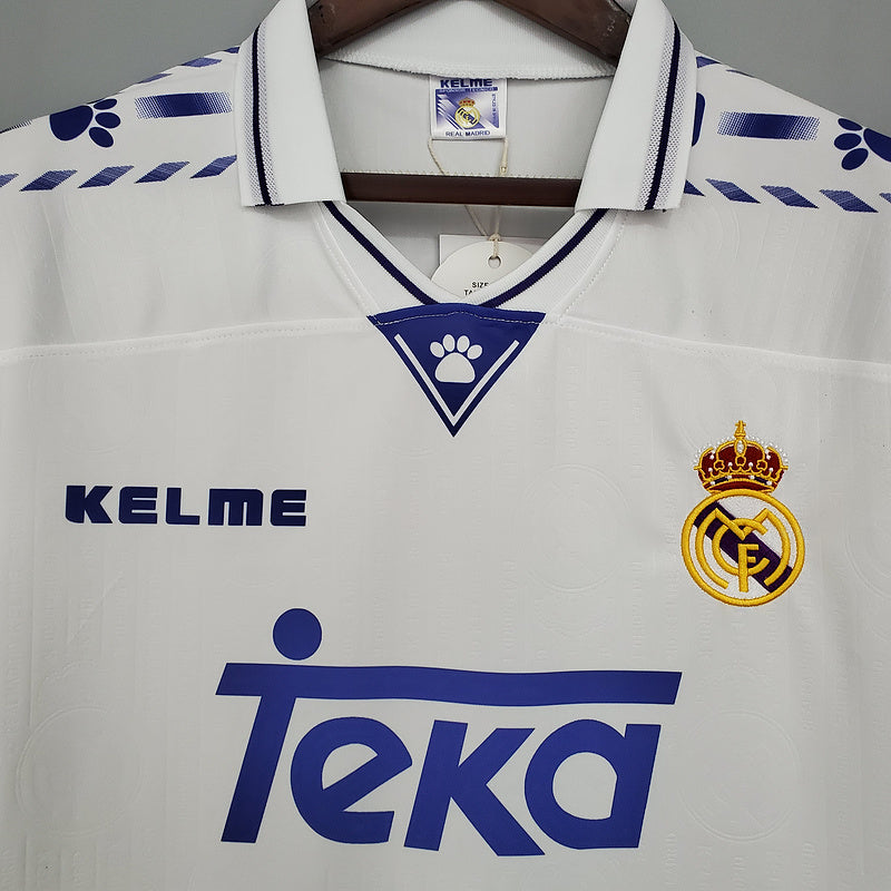 Real Madrid 1996-1997 Home Retro