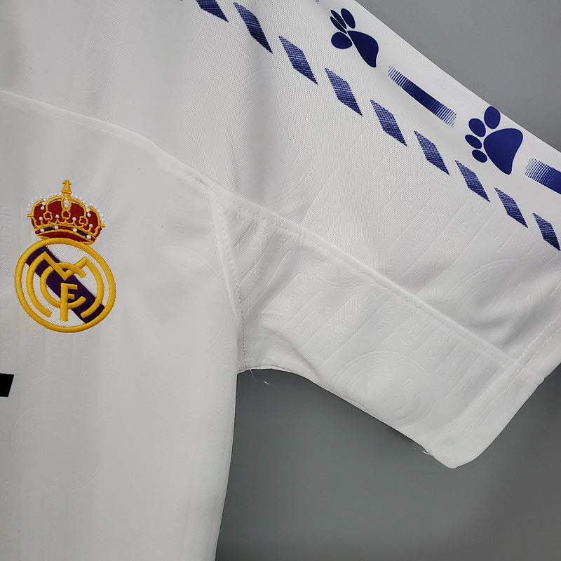 Real Madrid 1996-1997 Home Retro