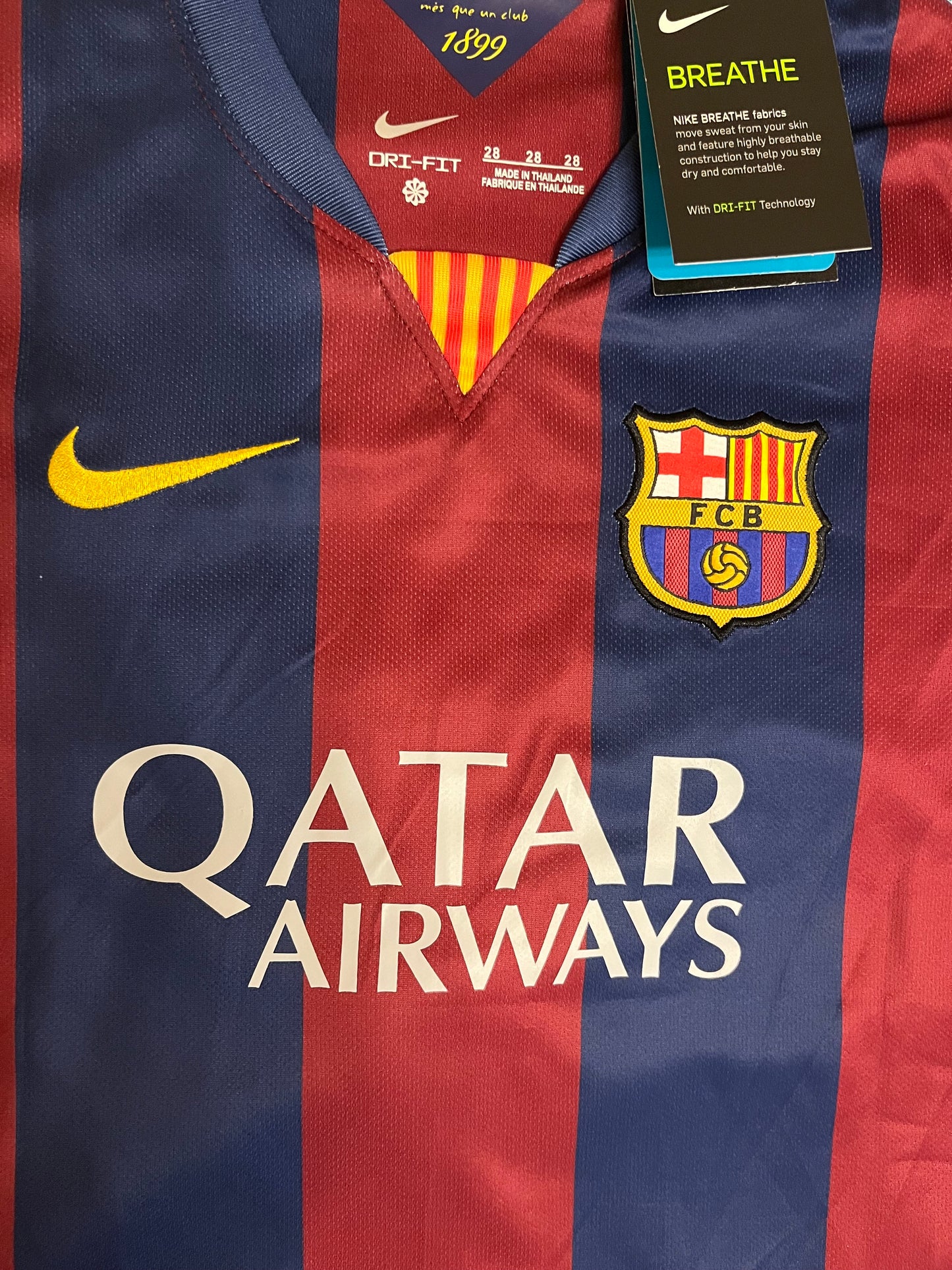 Barcellona Home Kids Kit Retro 2014-2015