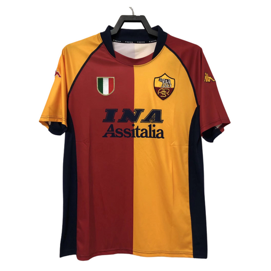 Roma 2001-2002 Home Retro