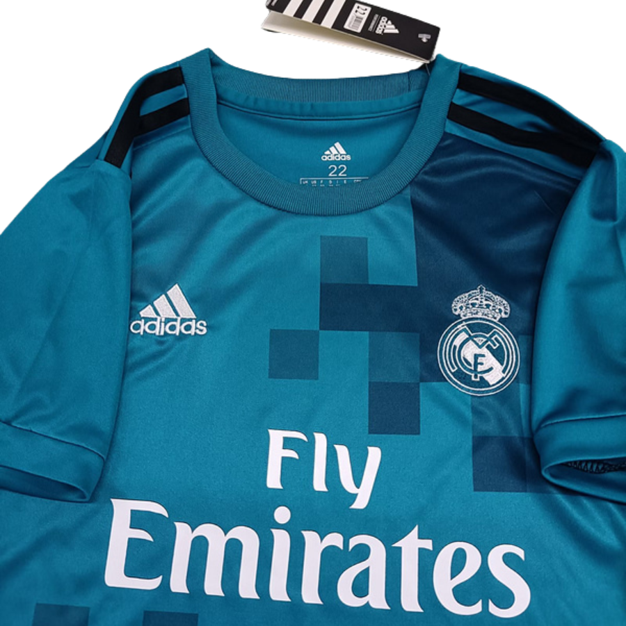 Real Madrid 2017-2018 Third Kids Retro