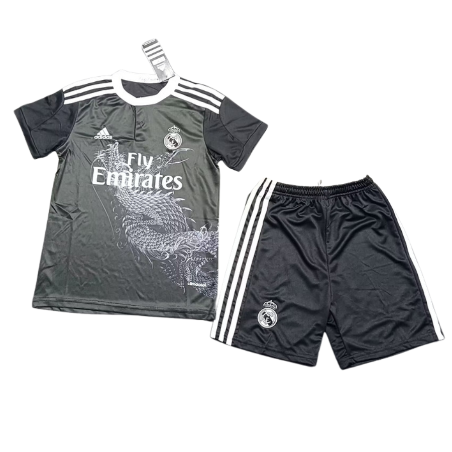 Real Madrid 2014-2015 Third Kids Retro