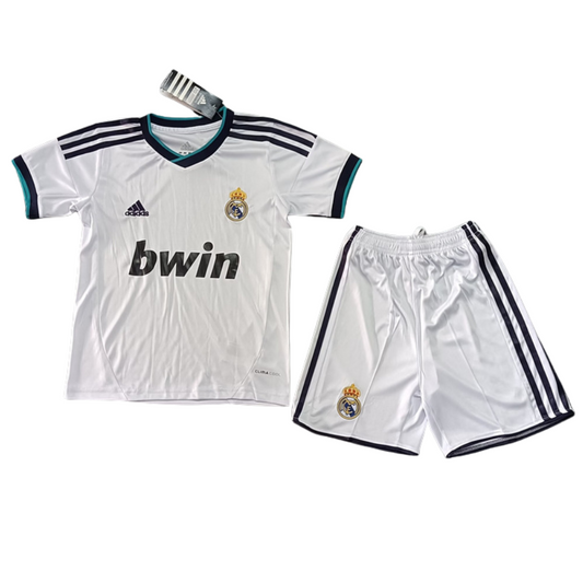 Real Madrid 2012-2013 Home Kids Retro