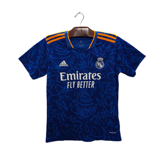 Real Madrid 2021-2022 Away Retro