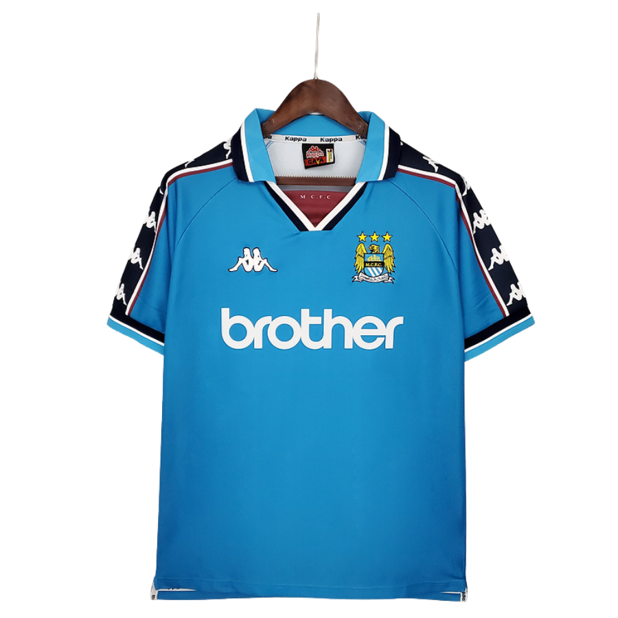 Manchester City 1997-1998 Home Retro