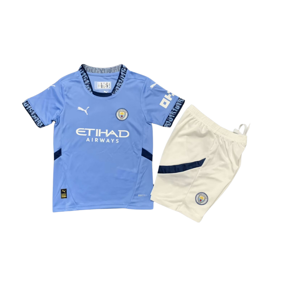 Manchester City 2024-2025 Home Kids