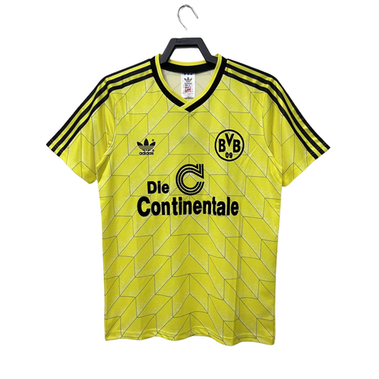 Borussia Dortmund 1988-1989 Home Retro