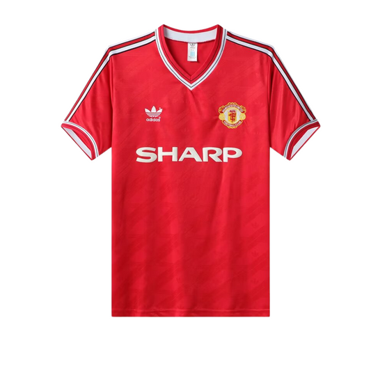 Manchester United 1986-1987 Home Retro