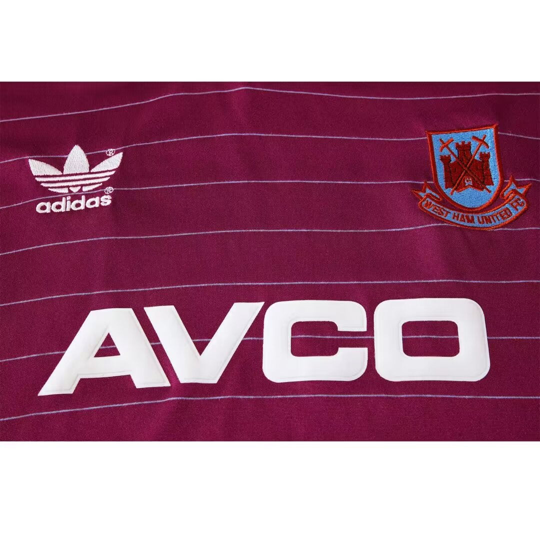 West Ham 1986 Home Retro