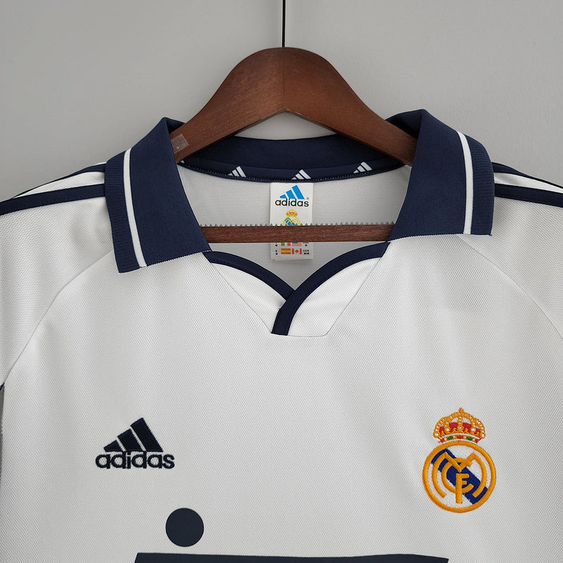 Real Madrid 2000-2001 Home Retro